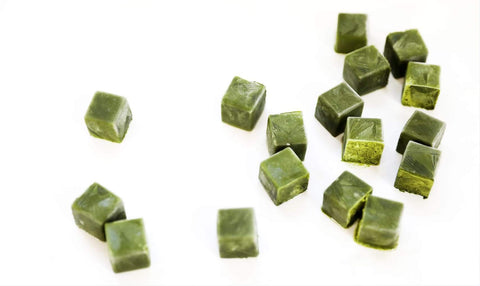 MATCHA LATTE ICE CUBES