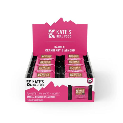 Kate's Bar - Oatmeal Cranberry & Almond Bars