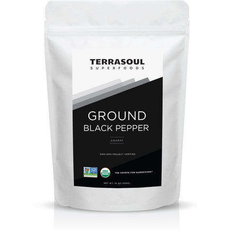 Ground Black Pepper (Organic)