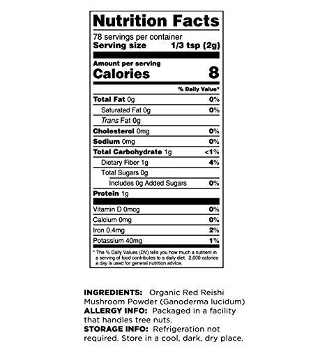 Reishi 4:1 Extract Powder (Organic)