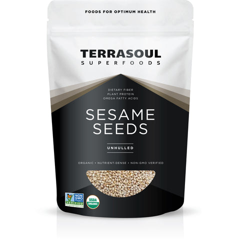 Sesame Seeds (Organic, Unhulled)