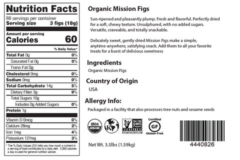 Mission Figs (Organic)